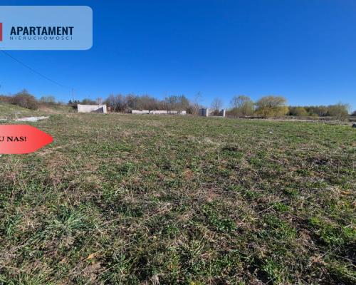 Gotowa działka budowlana w Więckowach
