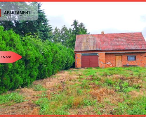 Działka z budynkiem gospodarczym/mieszkalnym