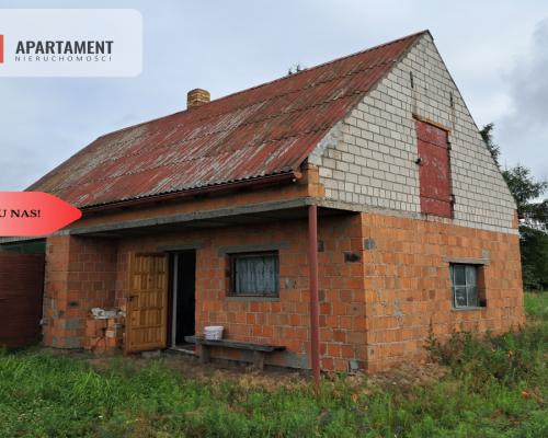 Działka z budynkiem gospodarczym/mieszkalnym