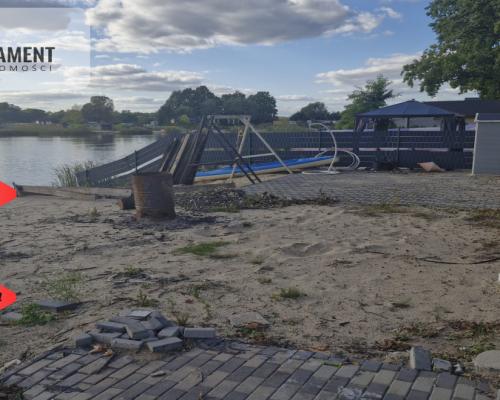 190 m² z prywatną linią brzegową i pomostem -40tys