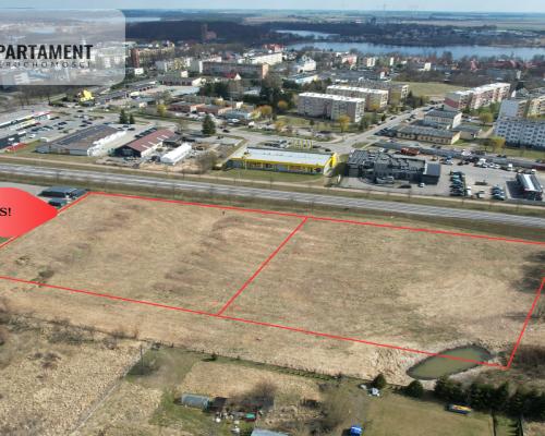 Działka budowlana,  centrum Człuchowa.