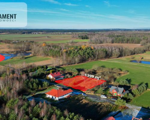 Wyjątkowa działka budowlana na skraju lasu