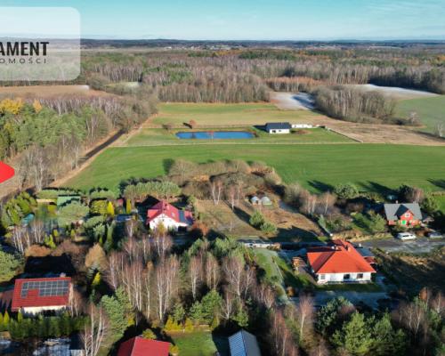 Wyjątkowa działka budowlana na skraju lasu