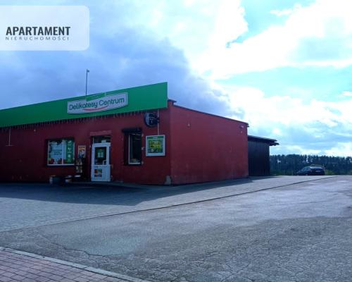 Działka z funkcjonującym sklepem. Kaszuby, Gołubie