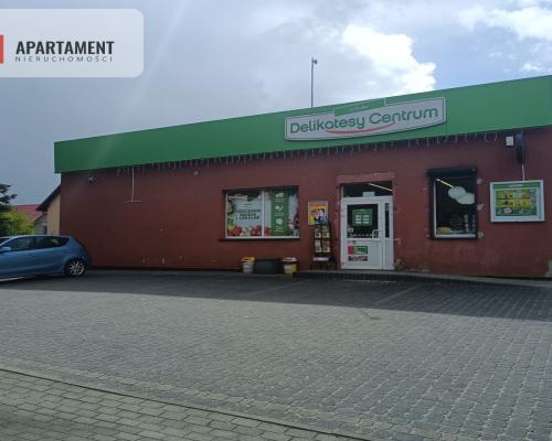 Działka z funkcjonującym sklepem. Kaszuby, Gołubie