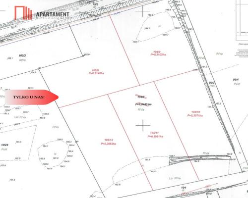 Obniżka ceny! Działki blisko jeziora Komorze