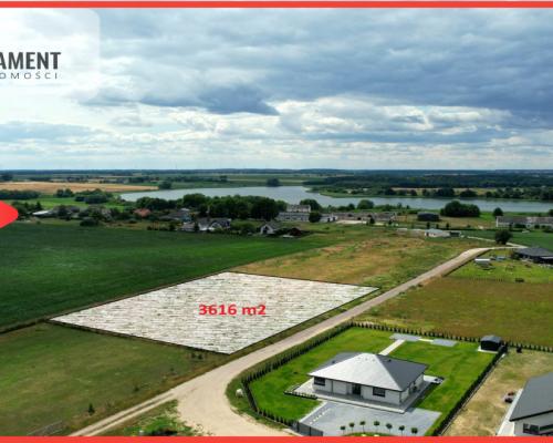 * działka w cichej okolicy Gąbina, 400m od jeziora