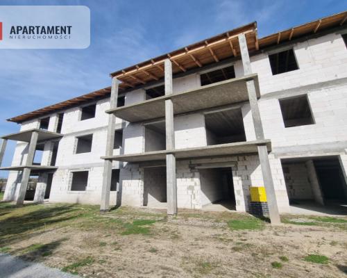 Działka + blok w stanie surowym, SUPER Inwestycja