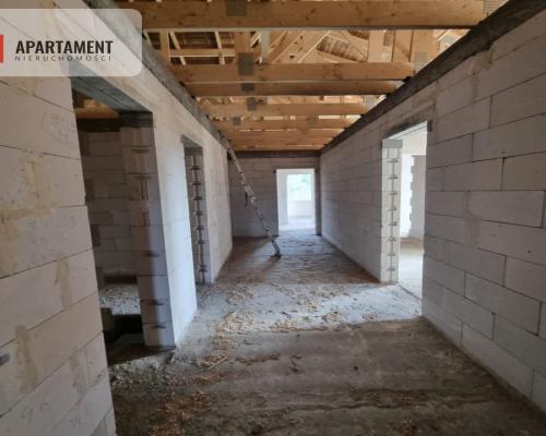 Działka + blok w stanie surowym, SUPER Inwestycja