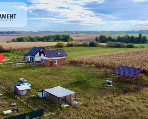 Działka z murowanym Domkiem 30m2. Blisko Wrocławia