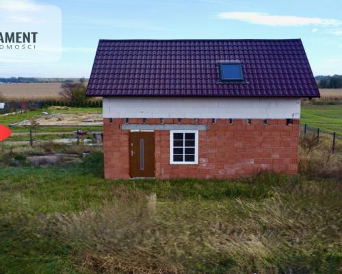 Działka z murowanym Domkiem 30m2. Blisko Wrocławia