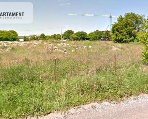 Działka inwestycyjna - market, przychodnia