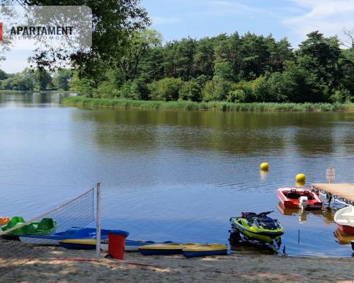 Działki w lesie blisko jeziora i plaży