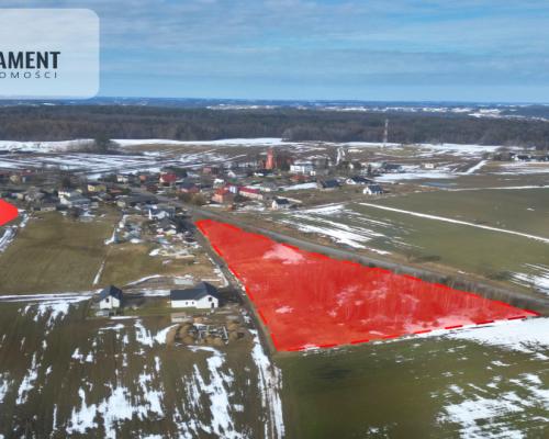 Działka budowlana przy drodze krajowej nr 20!!