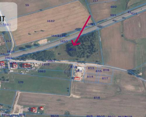 Działka budowlana przy drodze krajowej nr 20!!