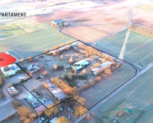 TYLKO U NAS! DZIAŁKA PRODUKCYJNO-INWESTYCYJNA!