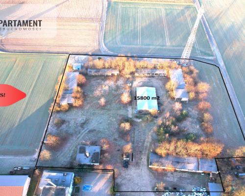 TYLKO U NAS! DZIAŁKA PRODUKCYJNO-INWESTYCYJNA!