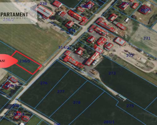 *Działka z warunkami zabudowy Dąbrówka Słupska