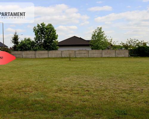 Działka budowlana z prądem, wodą i ogrodzeniem 15a