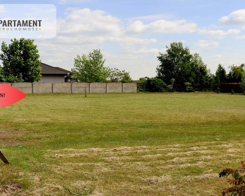 Działka budowlana z prądem, wodą i ogrodzeniem 15a