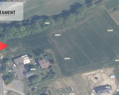 Działka z warunkami zabudowy Koniecwałd