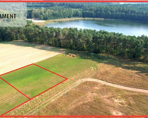 Urokliwe działki nad jeziorem Brzuchowo!
