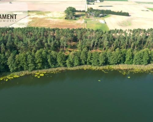 Urokliwe działki nad jeziorem Brzuchowo!