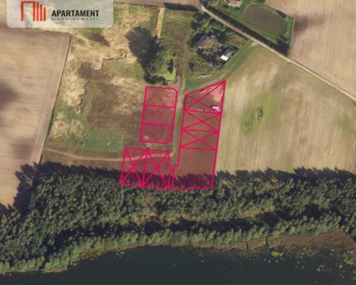 Urokliwe działki nad jeziorem Brzuchowo!