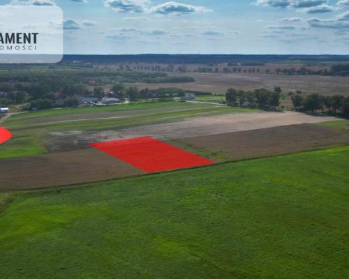 Gotowa działka budowlana Gołębiewo Wlk.