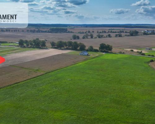 Gotowa działka budowlana Gołębiewo Wlk.