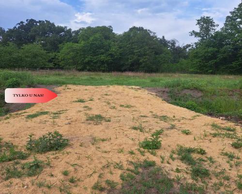 Działka z widokim na las 35 km od Wrocławia!