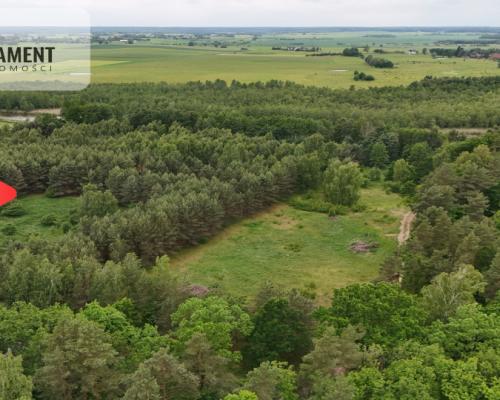 Działka z linią brzegową – Mazury, media, WZ!