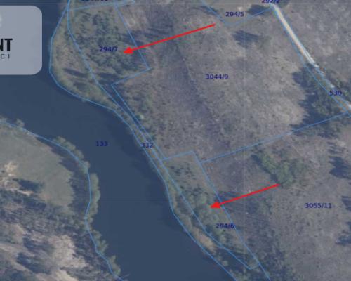 Działka przy brzegu rzeki Brdy!!!