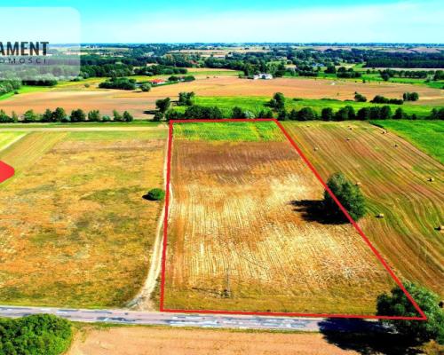 ZŁAWIEŚ MAŁA 1079 m2 IDEALNA LOKALIZACJA