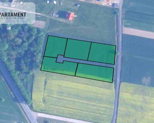 Działka z WZ zaledwie 4 km od Człuchowa!