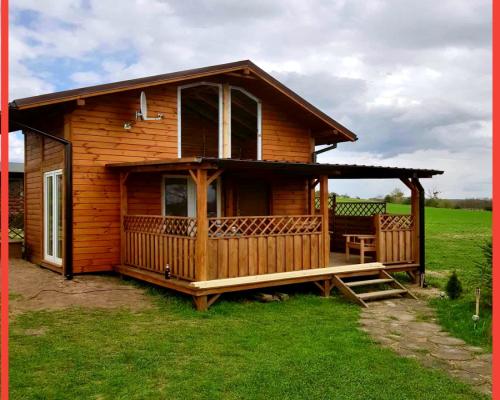 Działka z zabudowaniami nad jeziorem Wąsoskim!