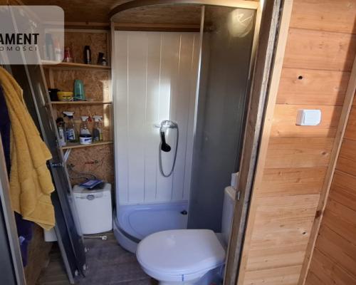 Działka z zabudowaniami nad jeziorem Wąsoskim!