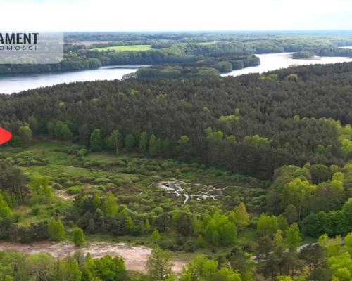 Działka ponad 8ha tuż przy jeziorze!