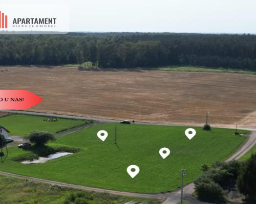 Tylko u nas! cztery działki, spokojna okolica