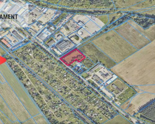 Działka z WZ pod zabudowę bliźniaczą