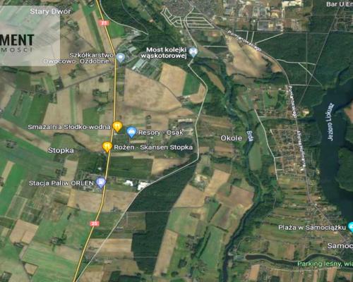 Inwestycja - działka prz trasie