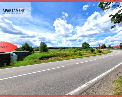 TYLKO U NAS! Duża działka przy drodze krajowej 25!