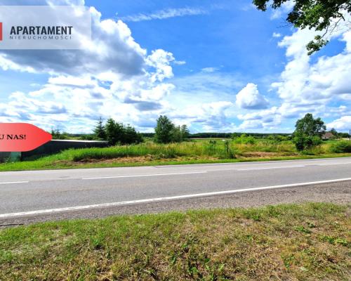 TYLKO U NAS! Duża działka przy drodze krajowej 25!