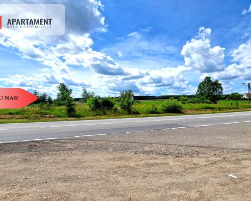 TYLKO U NAS! Duża działka przy drodze krajowej 25!