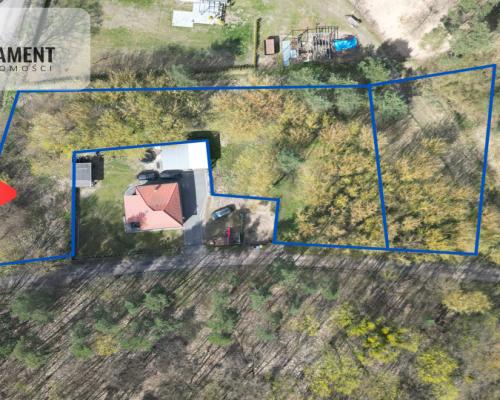 Działki budowlane w zaciszu lasu. Grabowiec.