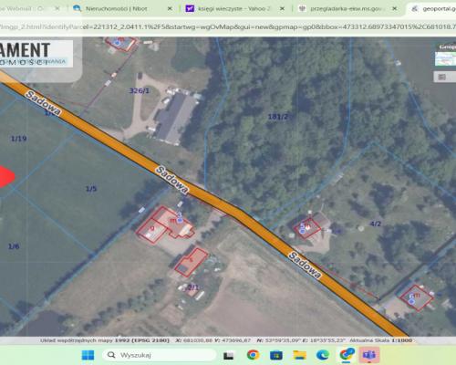 RYWAŁD- działka budowlana  3119m2