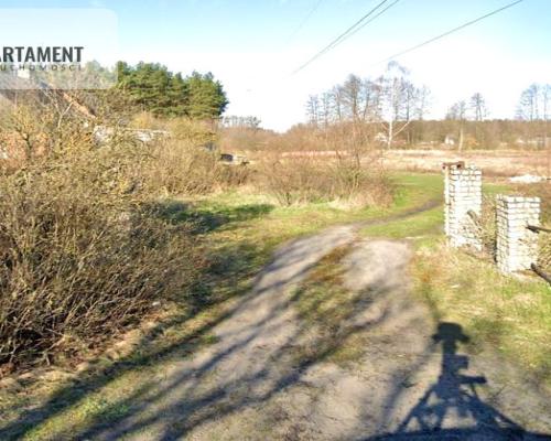 Działka zabudowana, mieszkaniowa