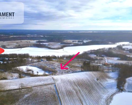 Działka 350m od jeziora!!