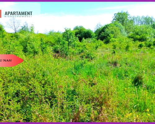 Piękna działka 150 m od Brdy