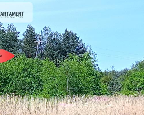 Piękna działka 150 m od Brdy
